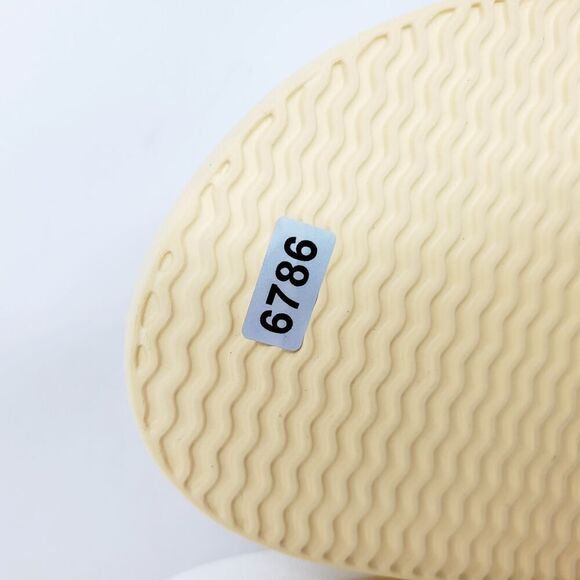 Melissa Soft Wave Sandals Womens 9 Jelly‎ White Grey Beach Pool Strappy Shoes - Picture 12 of 12